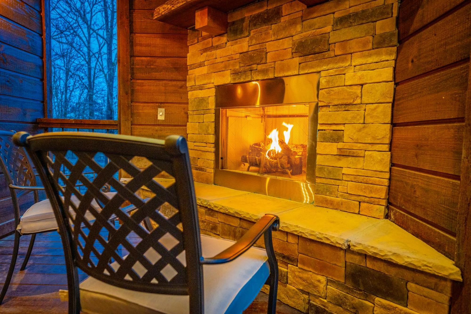 The Luxurious Blue Sky Lodge Is Epic! Broken Bow Luaran gambar