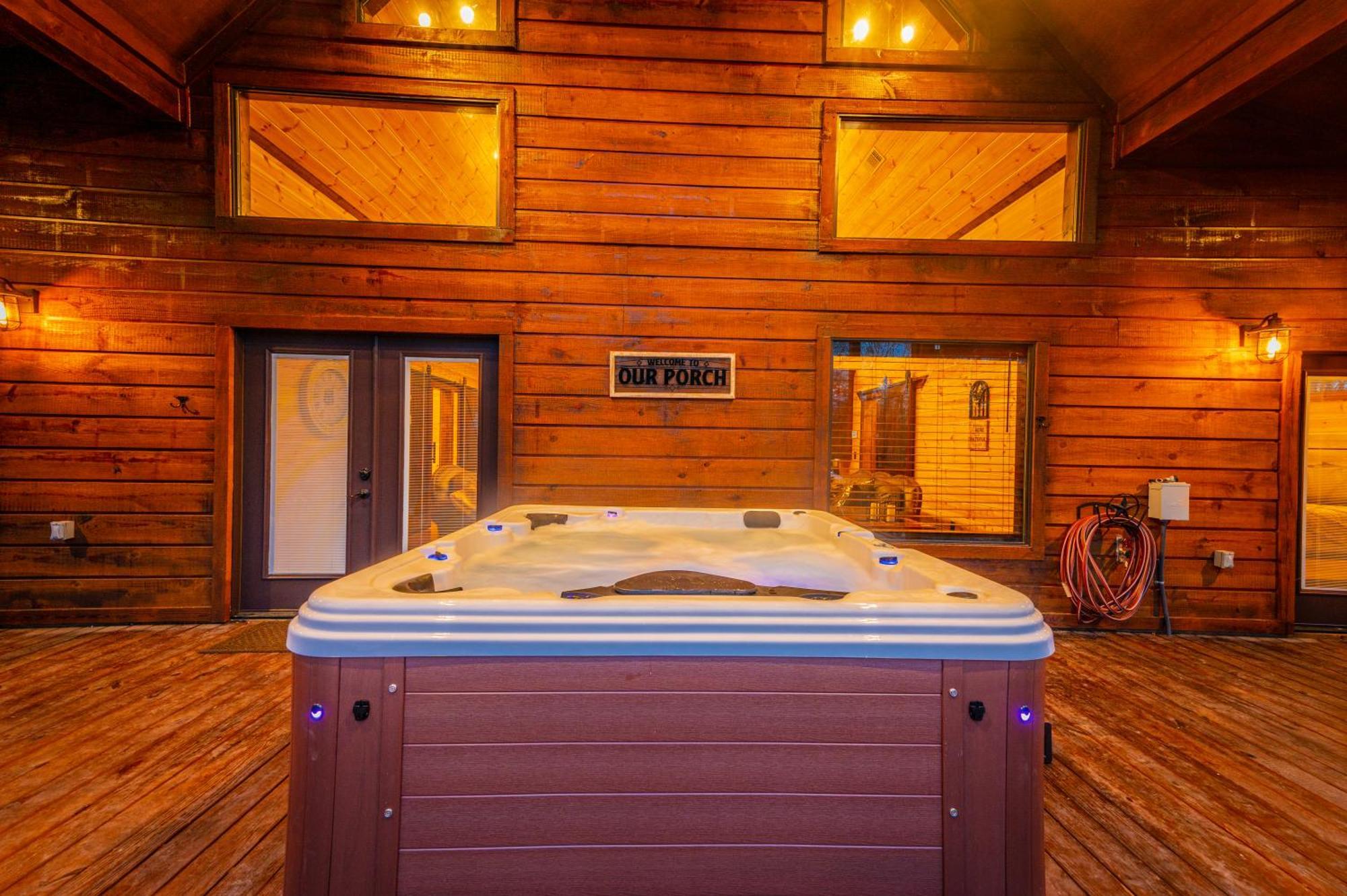 The Luxurious Blue Sky Lodge Is Epic! Broken Bow Luaran gambar