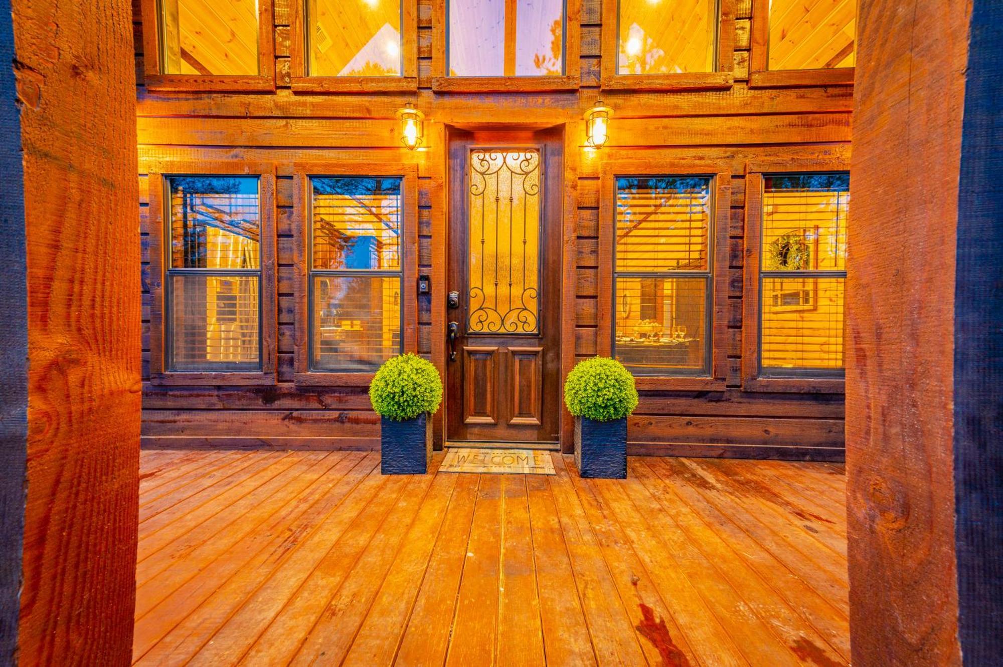 The Luxurious Blue Sky Lodge Is Epic! Broken Bow Luaran gambar