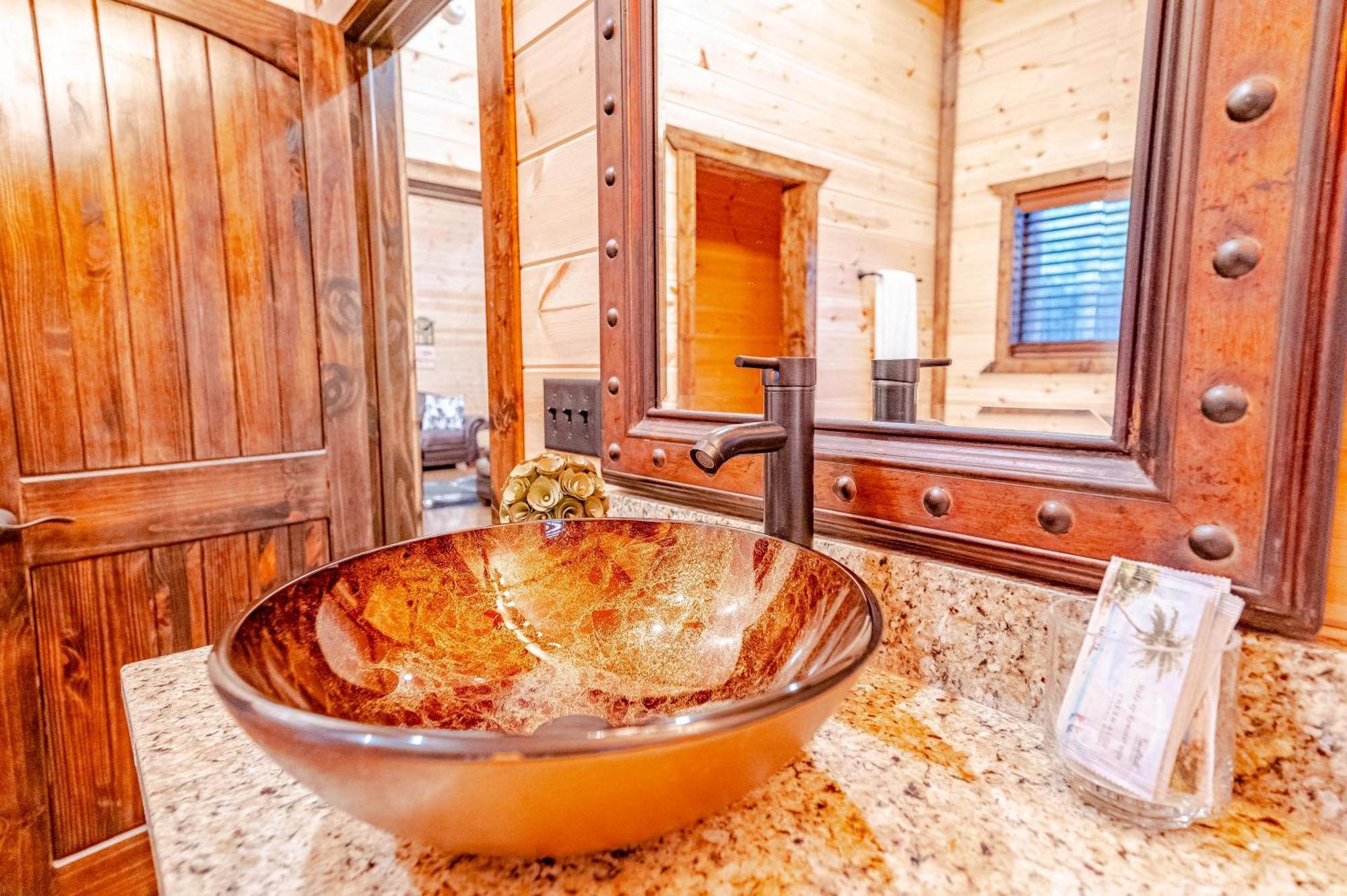 The Luxurious Blue Sky Lodge Is Epic! Broken Bow Luaran gambar