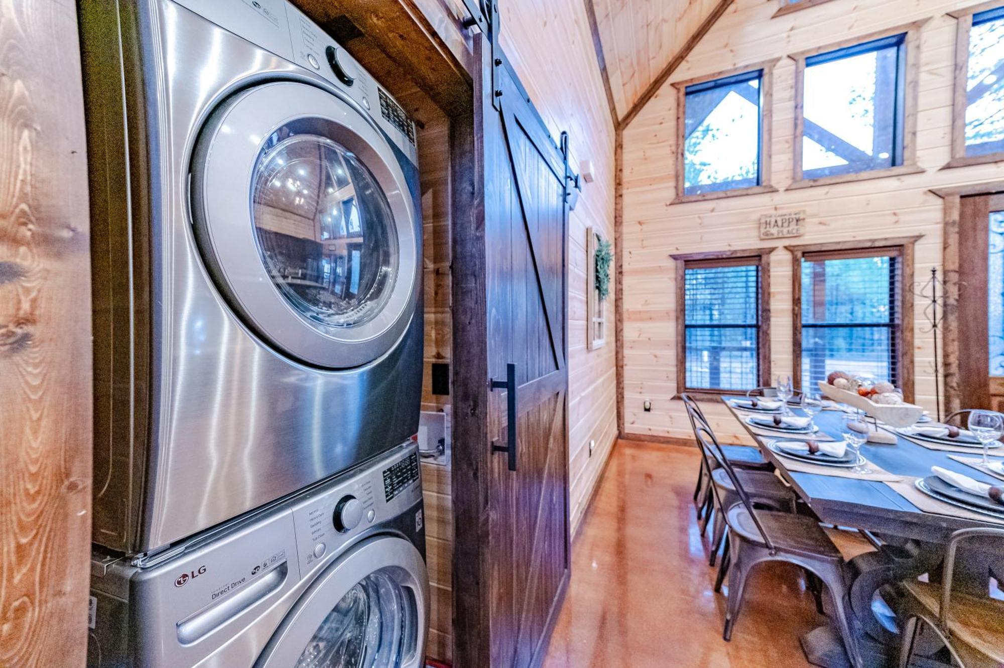 The Luxurious Blue Sky Lodge Is Epic! Broken Bow Luaran gambar