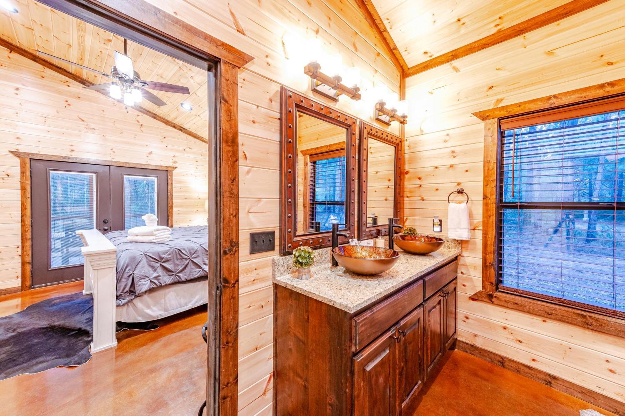 The Luxurious Blue Sky Lodge Is Epic! Broken Bow Luaran gambar