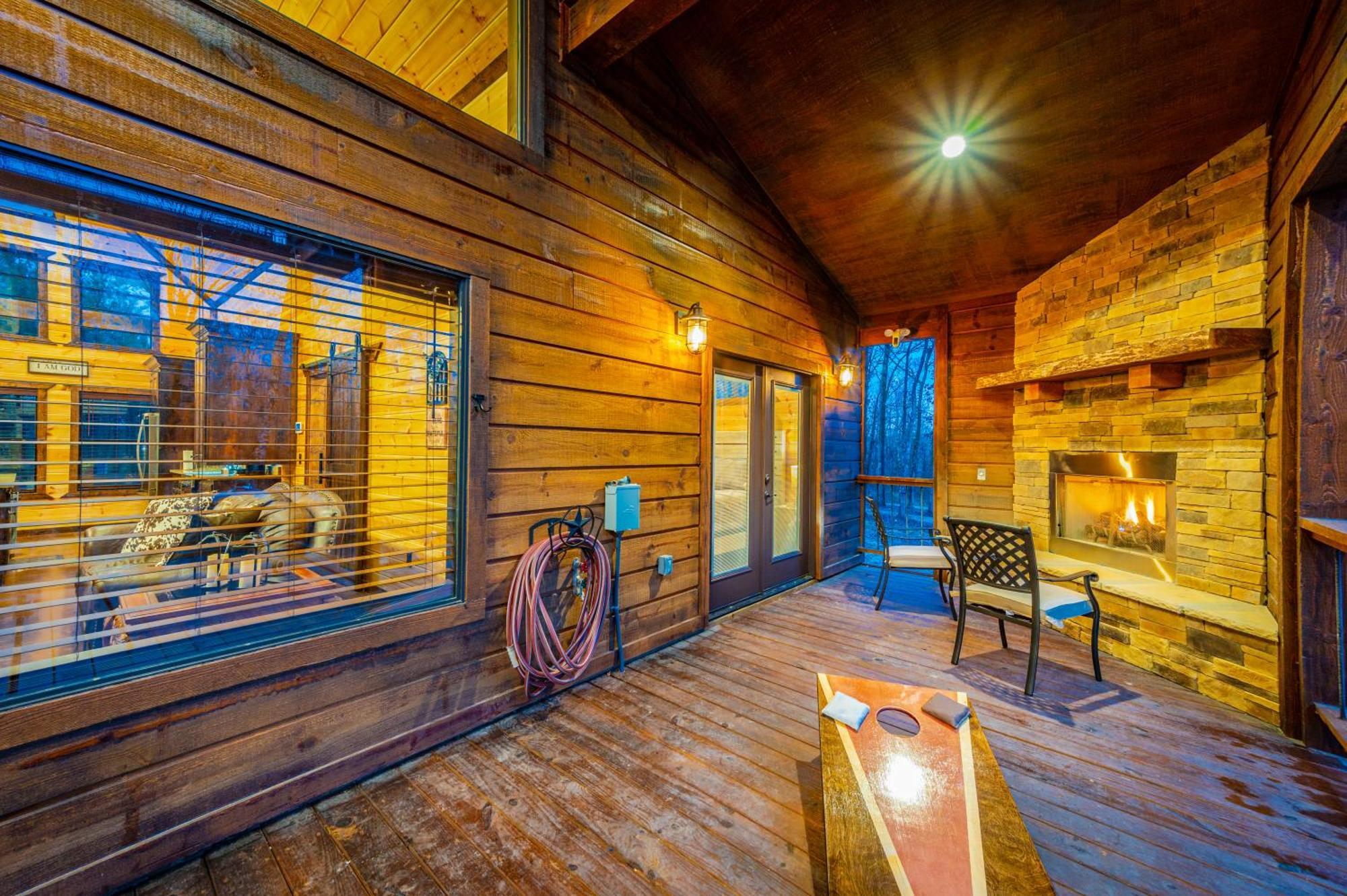 The Luxurious Blue Sky Lodge Is Epic! Broken Bow Luaran gambar