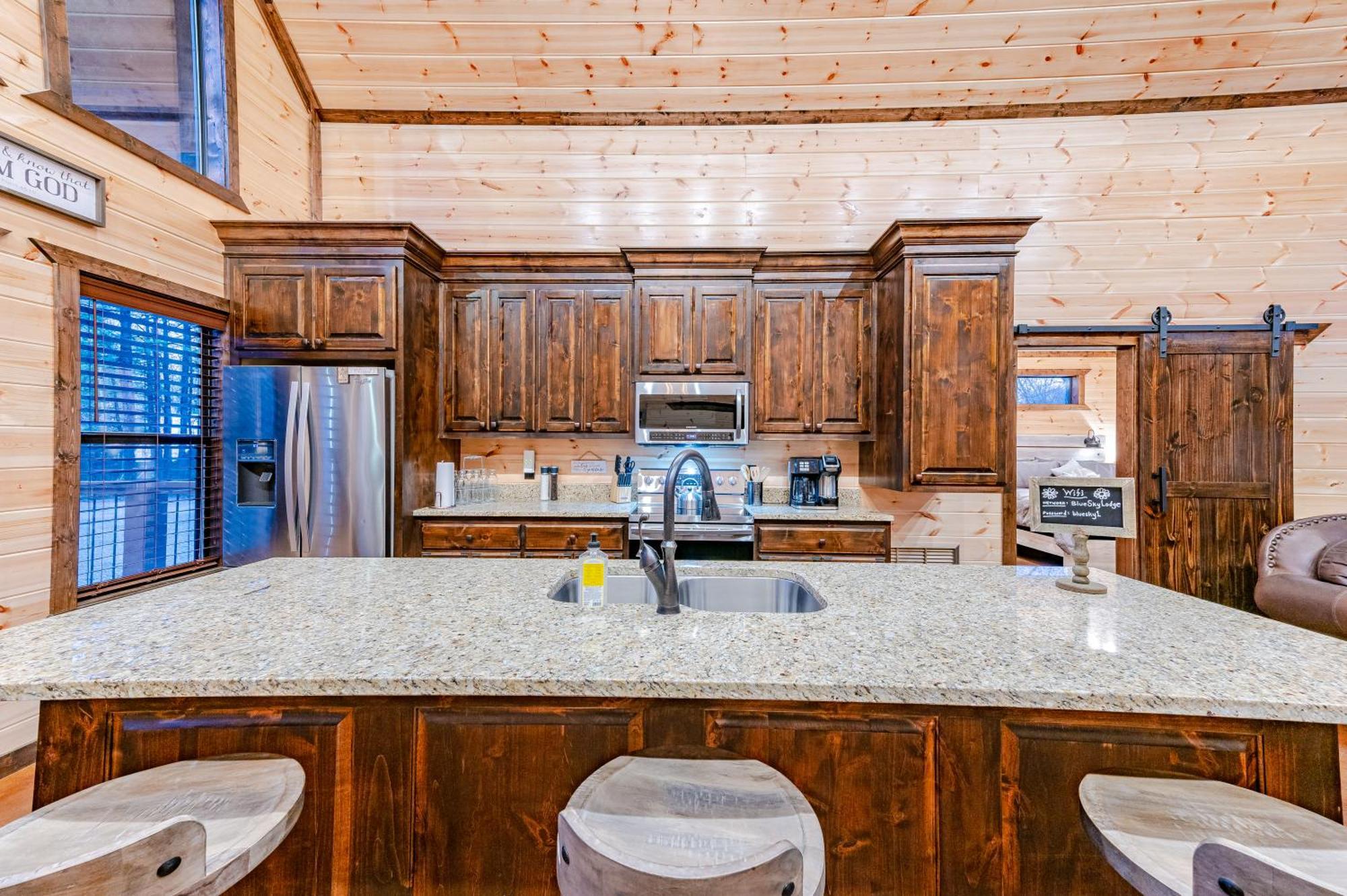 The Luxurious Blue Sky Lodge Is Epic! Broken Bow Luaran gambar