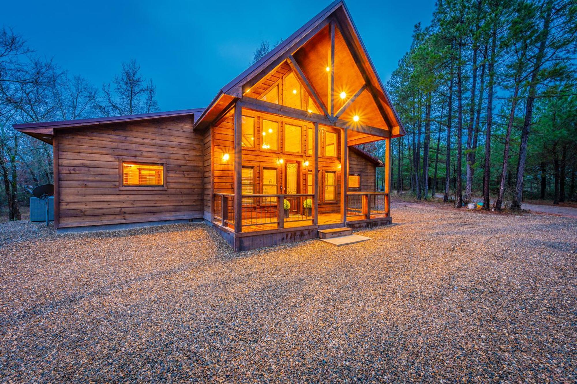 The Luxurious Blue Sky Lodge Is Epic! Broken Bow Luaran gambar