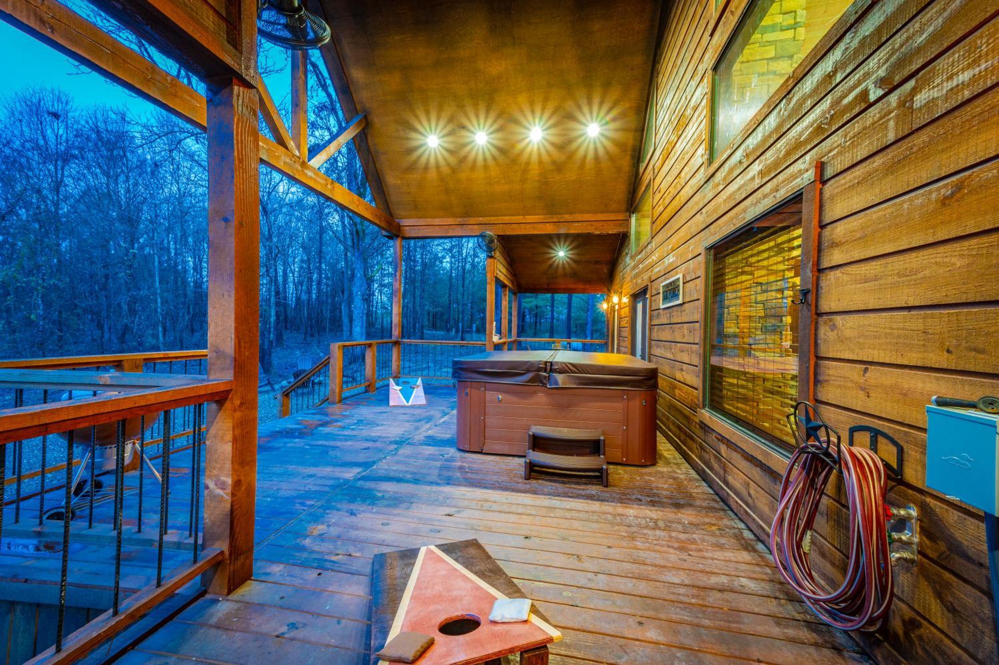 The Luxurious Blue Sky Lodge Is Epic! Broken Bow Luaran gambar