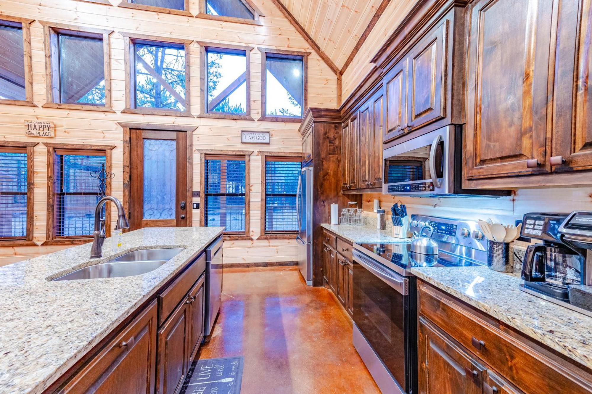 The Luxurious Blue Sky Lodge Is Epic! Broken Bow Luaran gambar