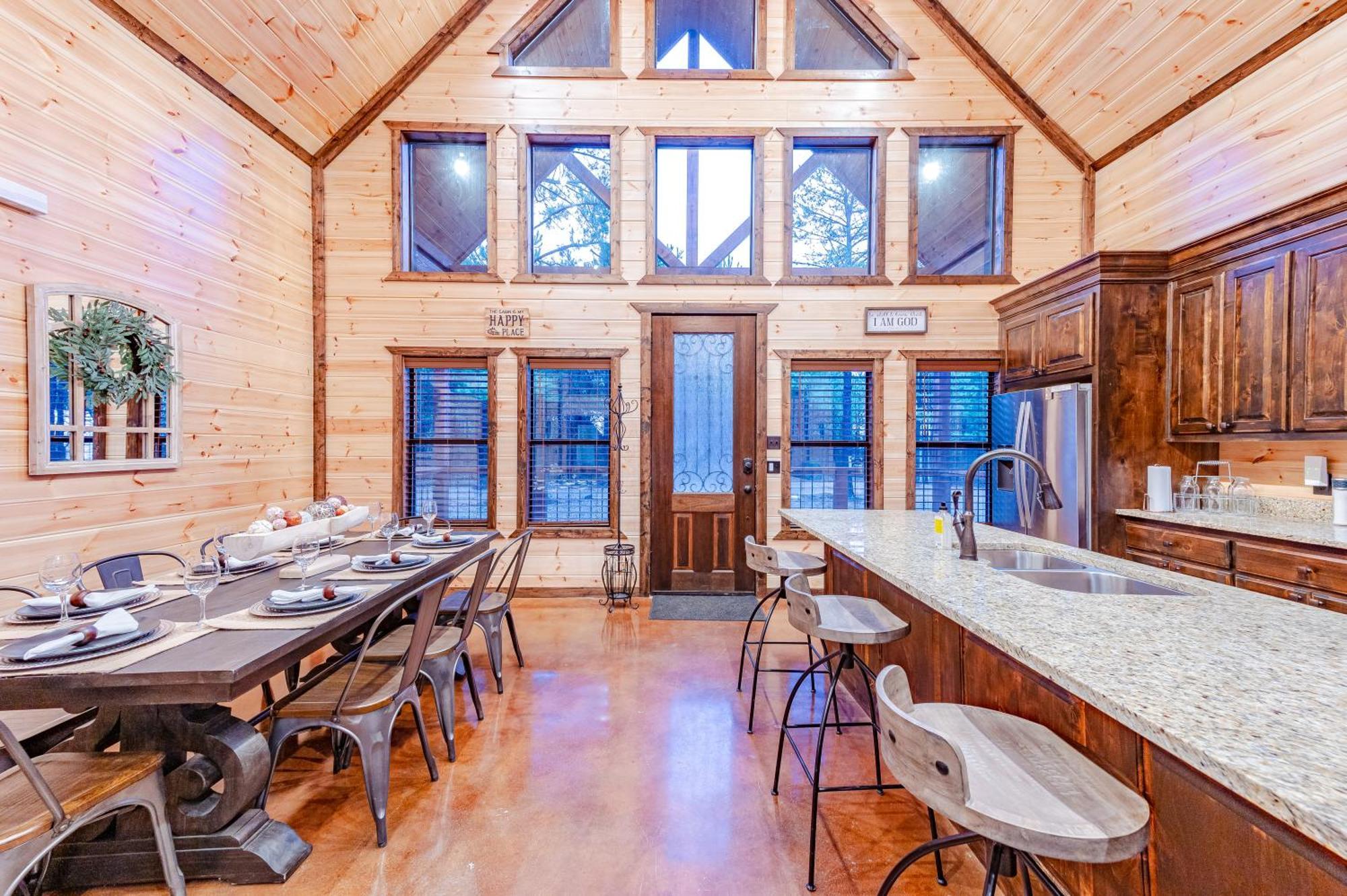 The Luxurious Blue Sky Lodge Is Epic! Broken Bow Luaran gambar
