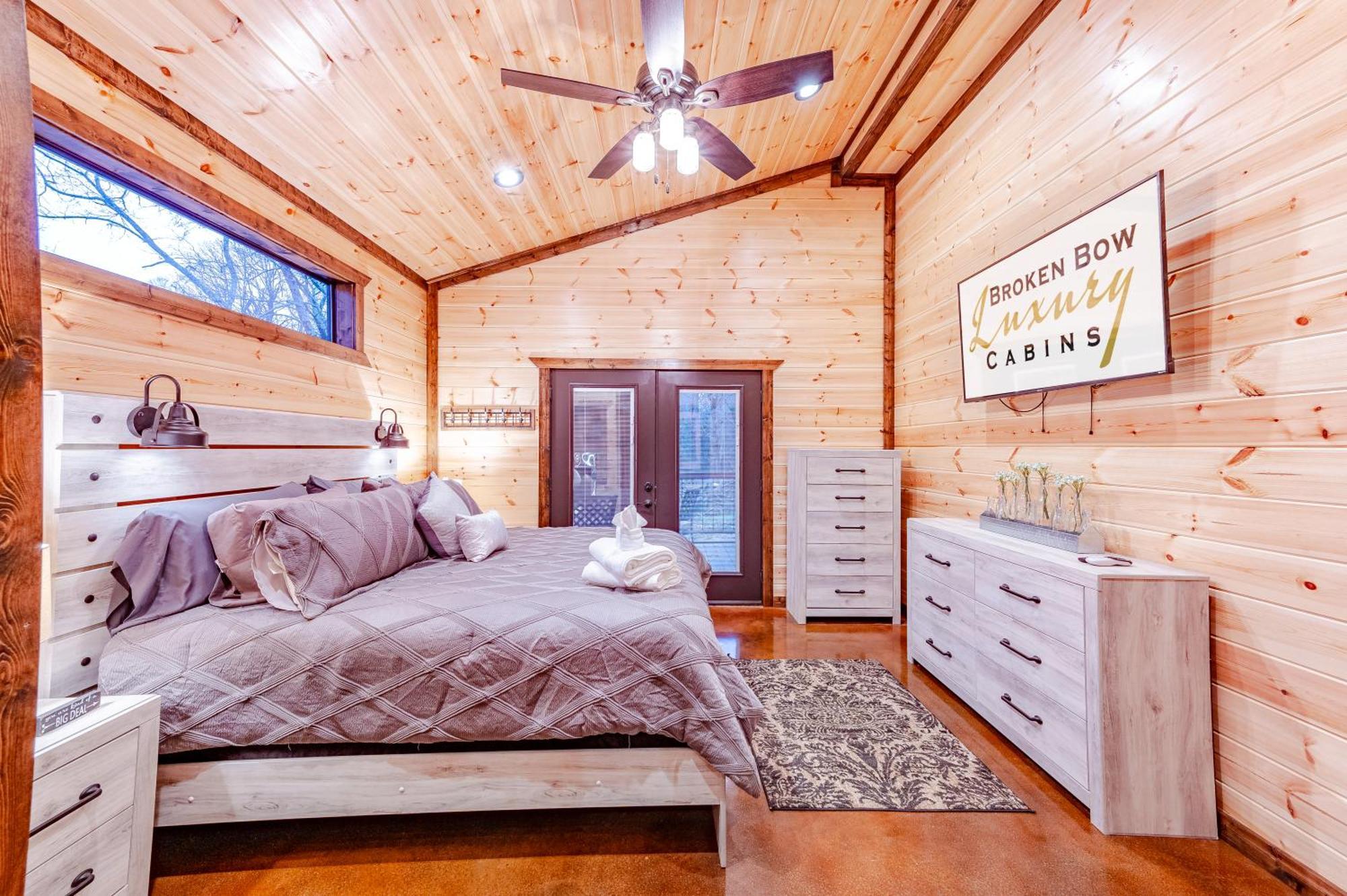 The Luxurious Blue Sky Lodge Is Epic! Broken Bow Luaran gambar