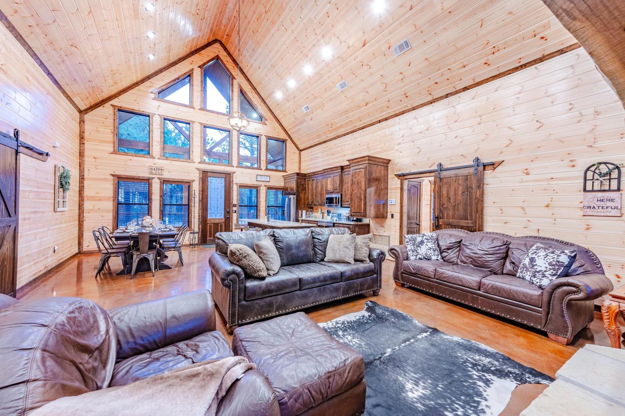 The Luxurious Blue Sky Lodge Is Epic! Broken Bow Luaran gambar