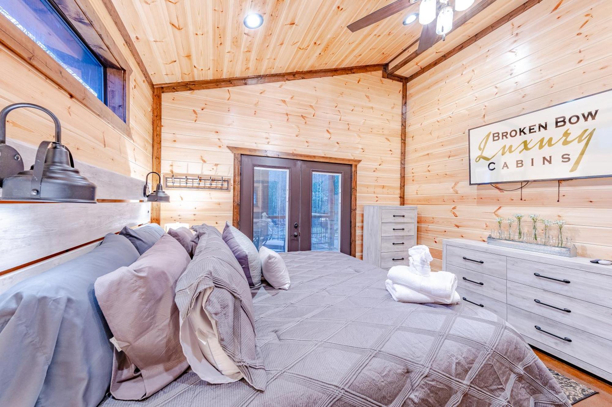 The Luxurious Blue Sky Lodge Is Epic! Broken Bow Luaran gambar